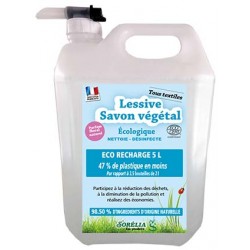 Lessive liquide écologique
certifiée Ecocert Greenlife